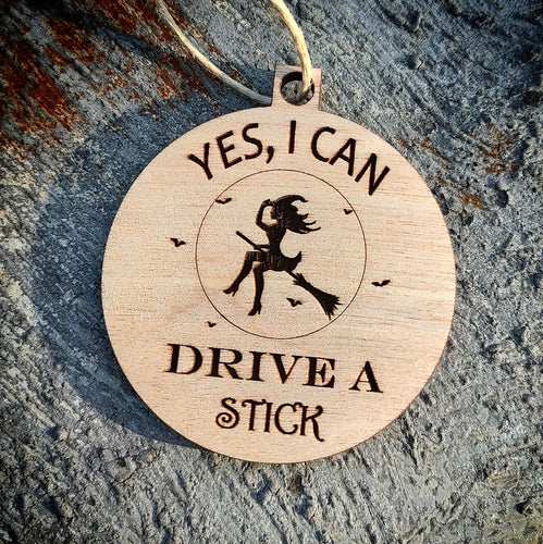 Yes, I Can Drive A Stick ornament